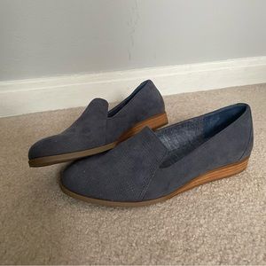 Women’s Dr. Scholl’s Blue Suede Loafers